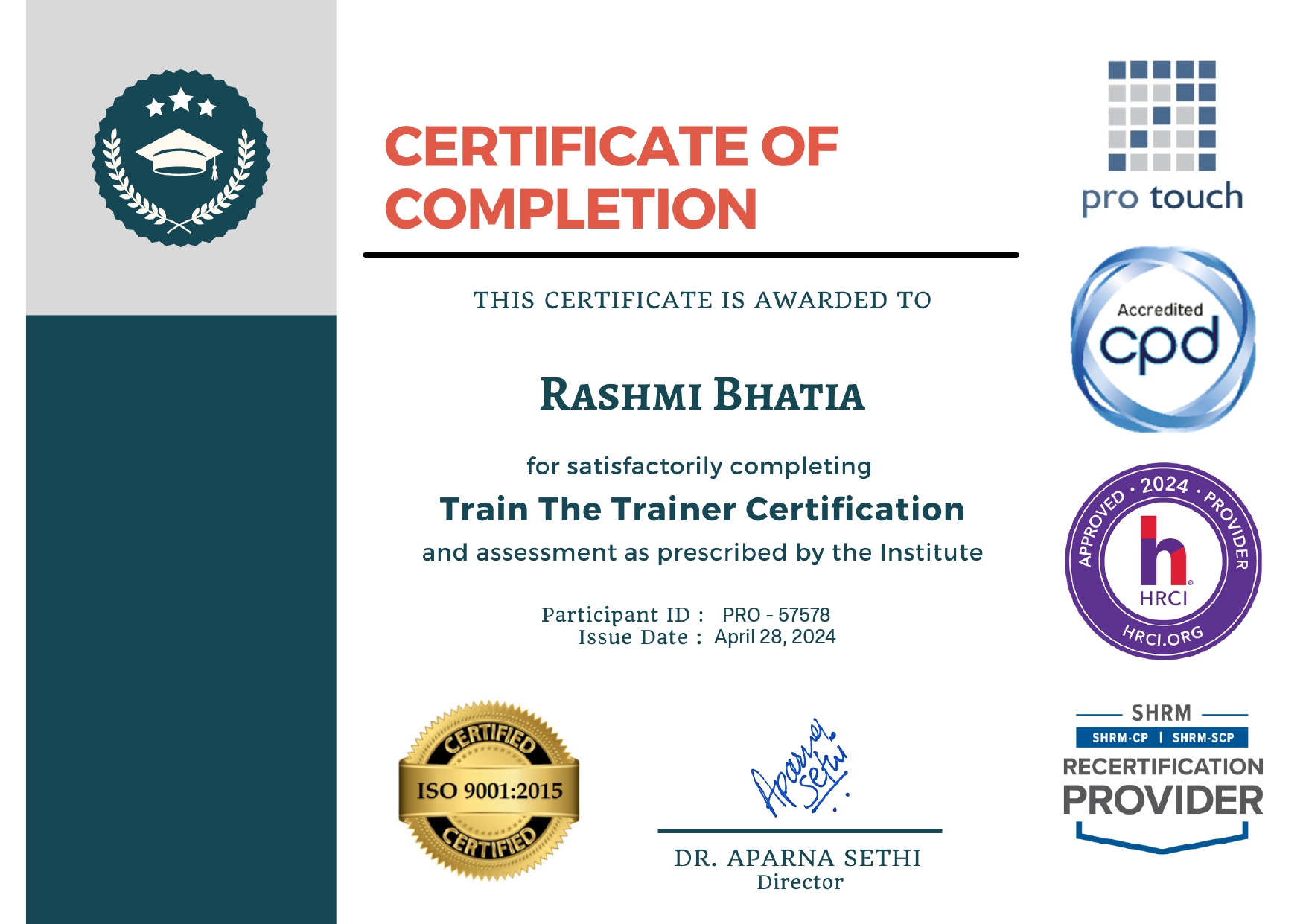 Certification 3